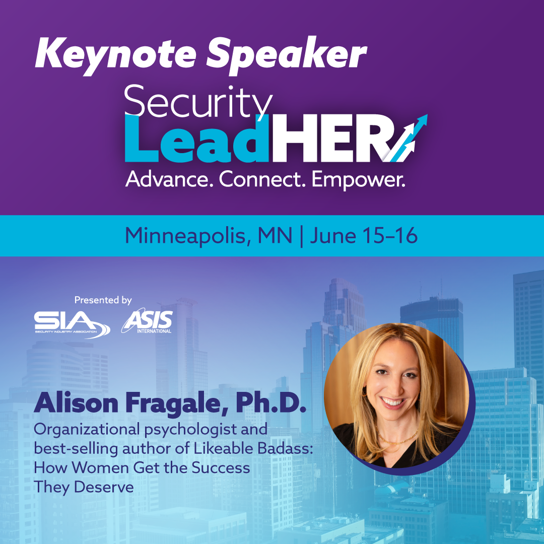 Security LeadHER Keynote Speaker